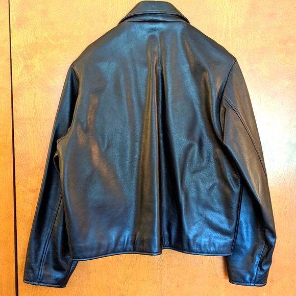 Coronado Leather Jacket, Black EUC - Picture 2 of 9